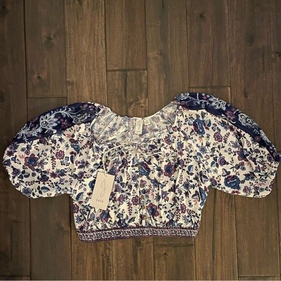 Joie Floral Boho Crop Top S NWT - Picture 1 of 6